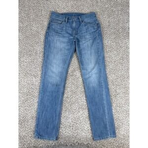 Levis 511 Jeans Mens 32 Blue Slim Straight Light Wash Denim Classic Casual 32x34